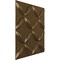 Ekena Millwork 19 5/8in. W x 19 5/8in. H Wallflower EnduraWall Decorative 3D Wall Panel Covers 2.67 Sq. Ft. WP20X20WACCB - alternate 5
